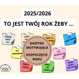 Gazetka motywująca - rozpoczęcie roku szkolnego